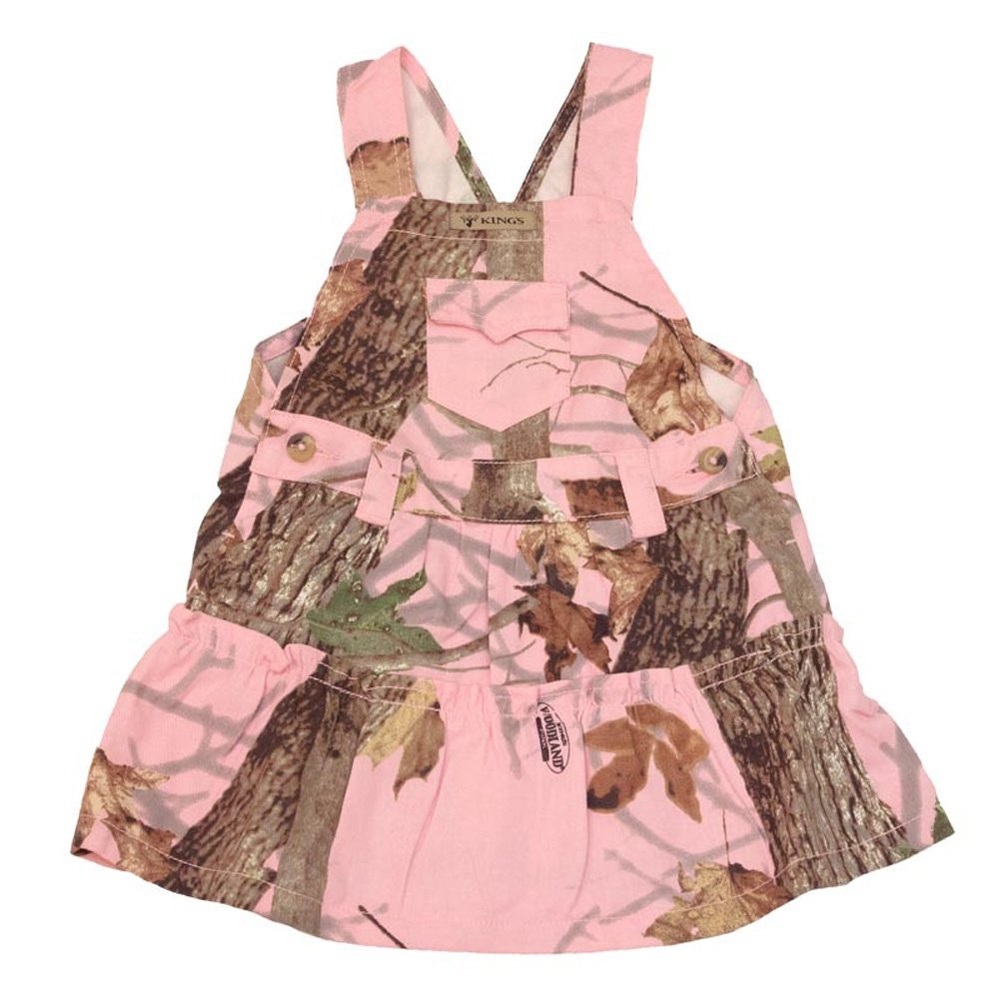 Kids Pink Camo One Piece